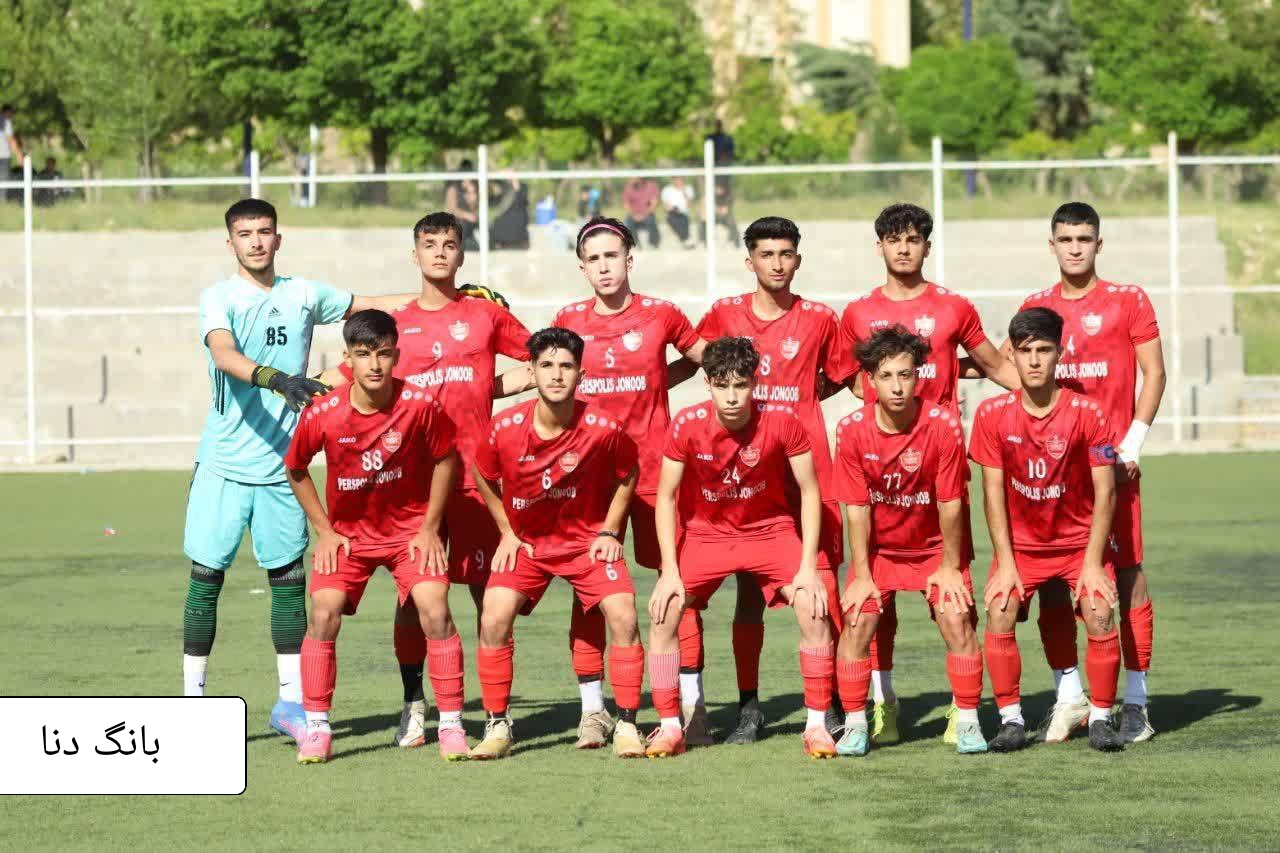 صعود تیم نوجوانان پرسپولیس جنوب یاسوج به لیگ برتر