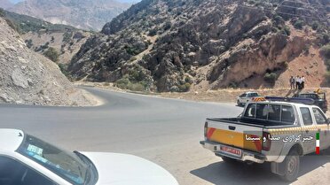ساماندهی نقطه حادثه ساز پل کلو جاده سی سخت ساماندهی نقطه حادثه ساز پل کلو جاده سی سخت