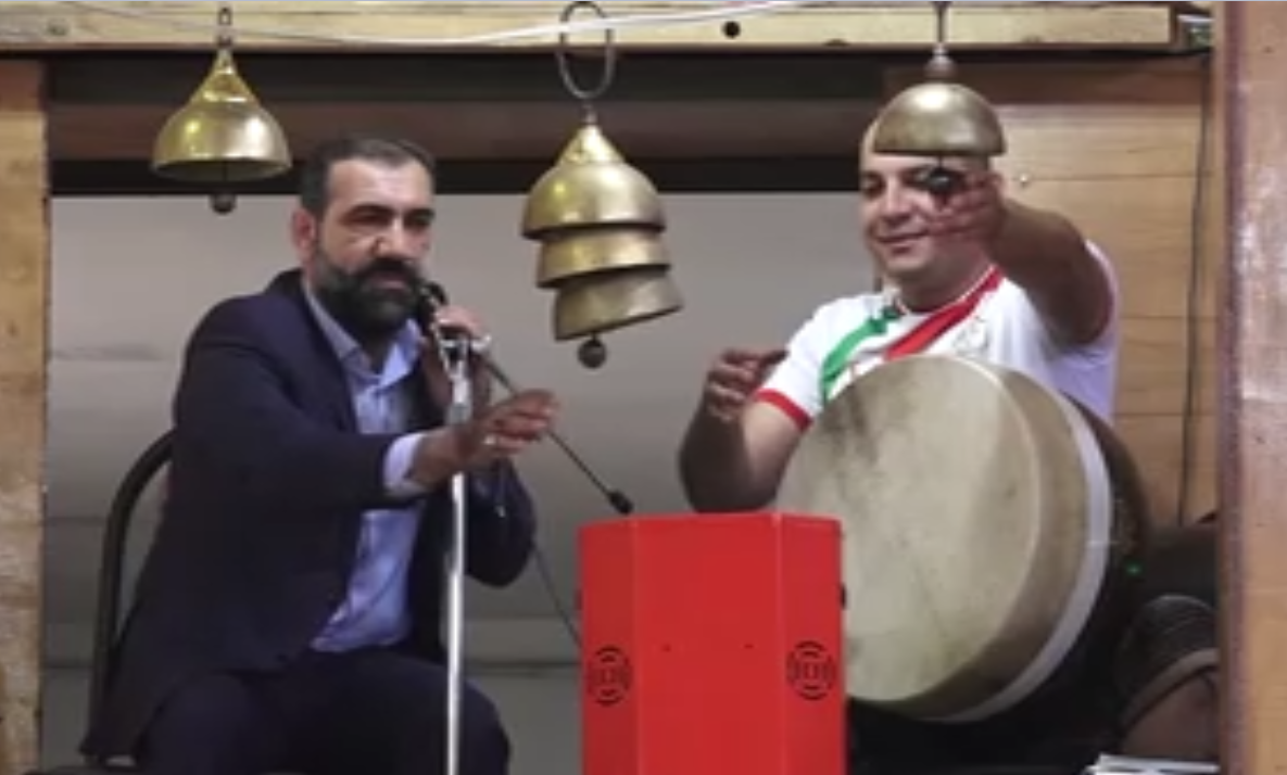 نواختن زنگ ورزش درهفته تربیت بدنی و ورزش در استان