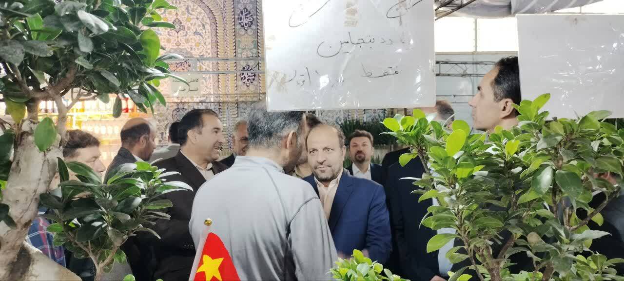 افتتاح نمایشگاه گل و گیاه در مصلی شهر یاسوج