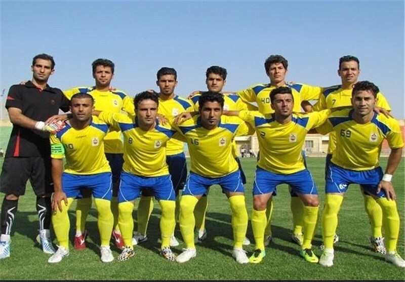 پیروزی تیم فوتبال نفت و گاز گچساران در مقابل شهرداری گیلان 