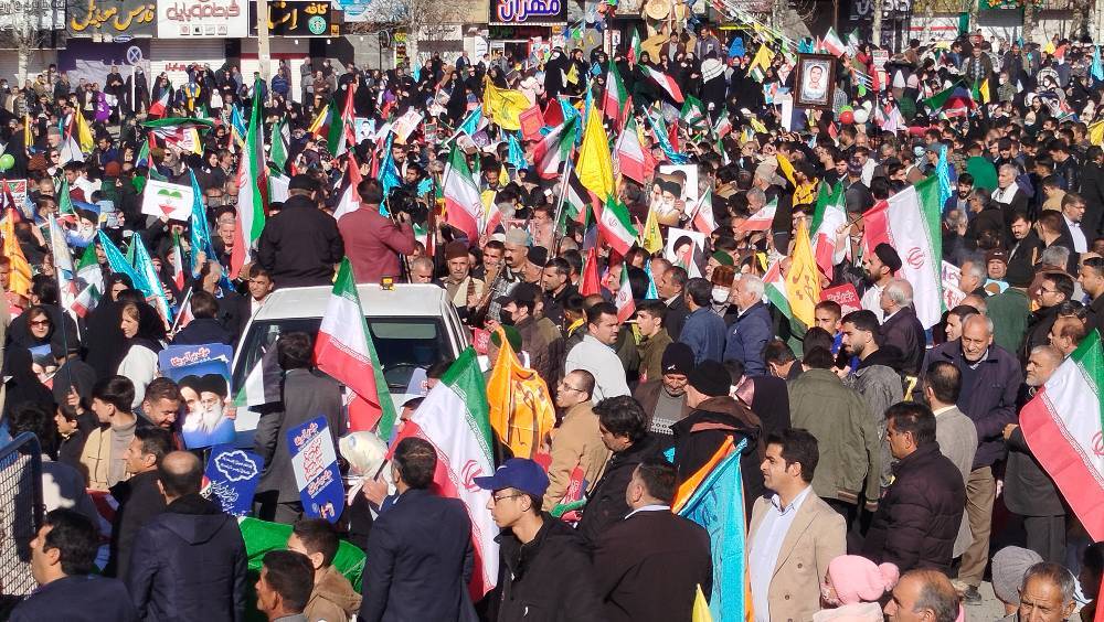 برگزاری راهپیمایی ۲۲ بهمن در سراسر کهگیلویه و بویراحمد 