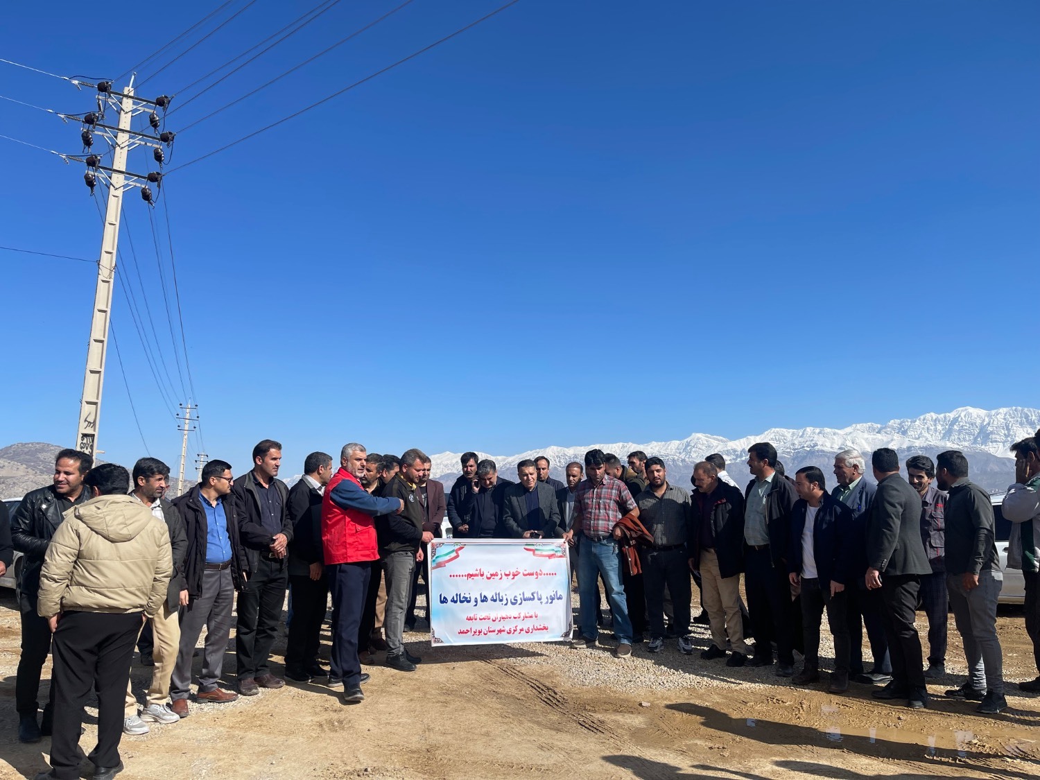 برگزاری مانور پاکسازی ورودی و‌خروجی‌های شهریاسوج