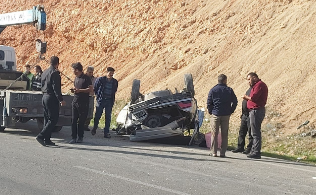 یک فوتی، ۴ مصدوم در جاده یاسوج به اصفهان