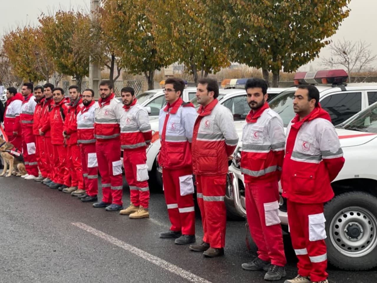 آماده‌باش امدادگران هلال احمر در پی هشدار هواشناسی