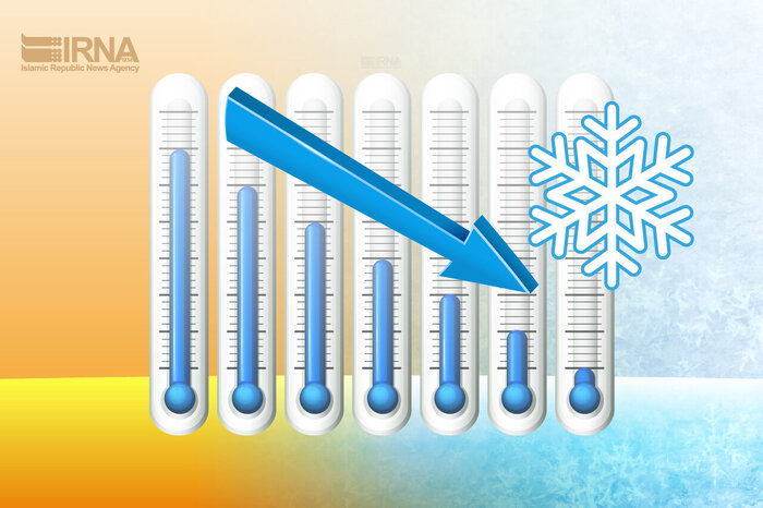 کاهشی شدن دمای هوا در استان 