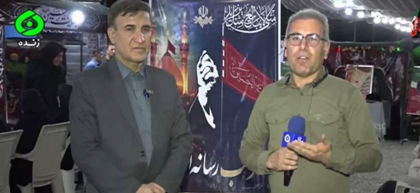 کارکنان و برنامه سازان شبکه دنا پای کار اربعین