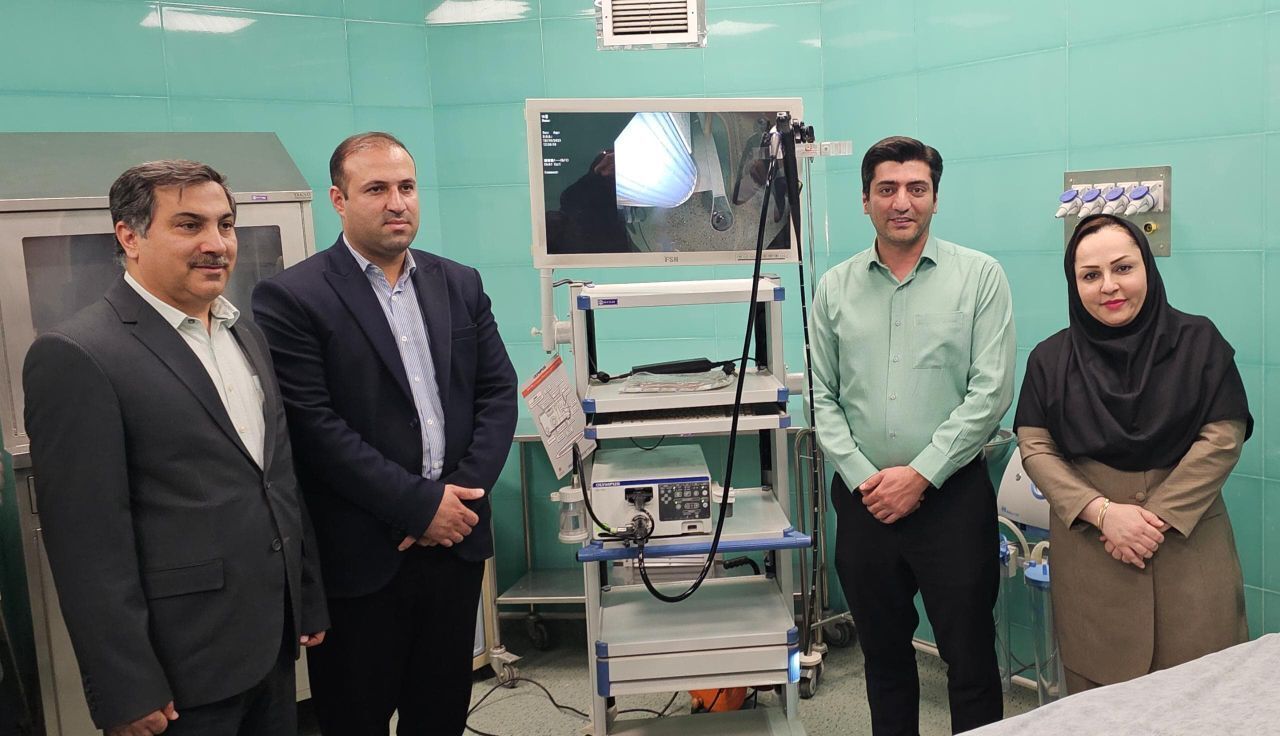  راه اندازی بخش آندوسکوپی تامین اجتماعی گچساران و خرید دستگاه ماموگرافی