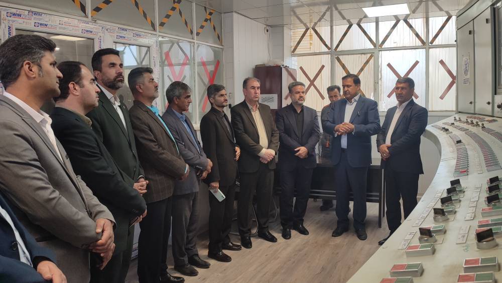  بازدید معاون وزیر صمت از کارخانه آرد و نان کوبودنا در یاسوج