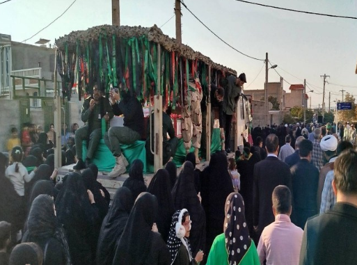 شمیم عطر شهدا در دیار چرام پیچید 