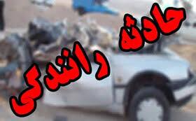 ۲ کشته بر اثر تصادف در جاده های استان 