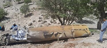 خنثی سازی موشک سقوط‌ کرده در محدوده تنگ هیگون
