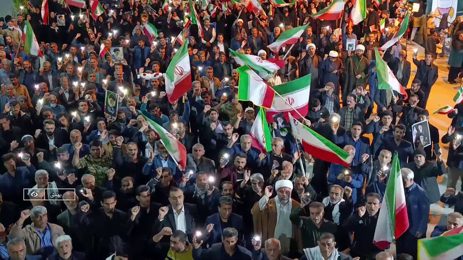 میدان داری حماسی مردم استان در بیعت با رهبری و انقلاب 