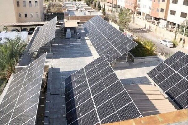 بهره‌برداری از نیروگاه خورشیدی ۹۳ کیلوواتی  شرکت گاز 
