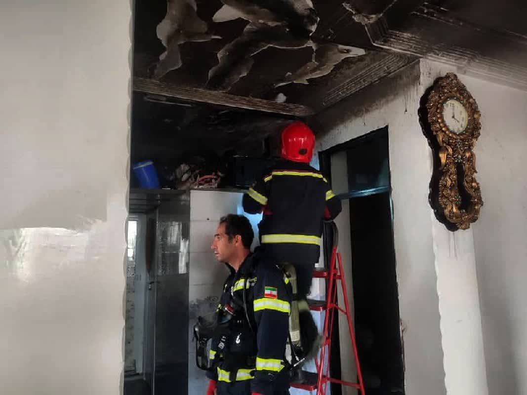 انفجار منزل مسکونی در اکبر آباد یاسوج 