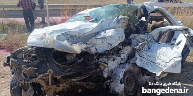 تصادف مرگبار در جاده پاتاوه به دهدشت؛ ۲ فوتی و ۲ مصدوم
