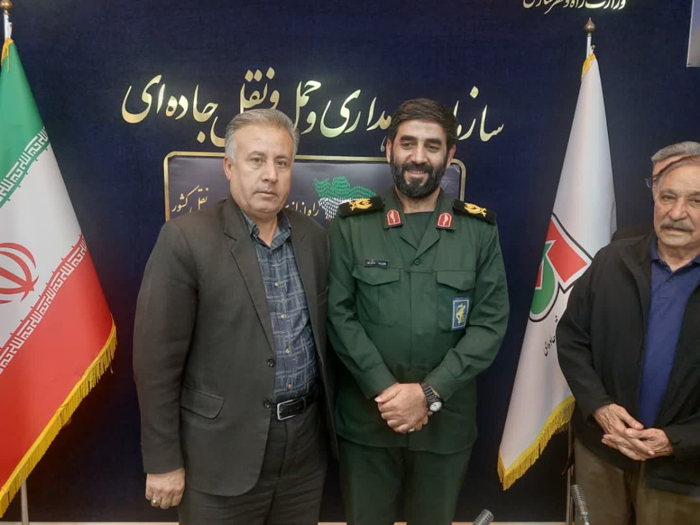 دیدار سخنگوی مجمع ملی همت استان کهگیلویه وبویراحمد با سردار حسن پور 