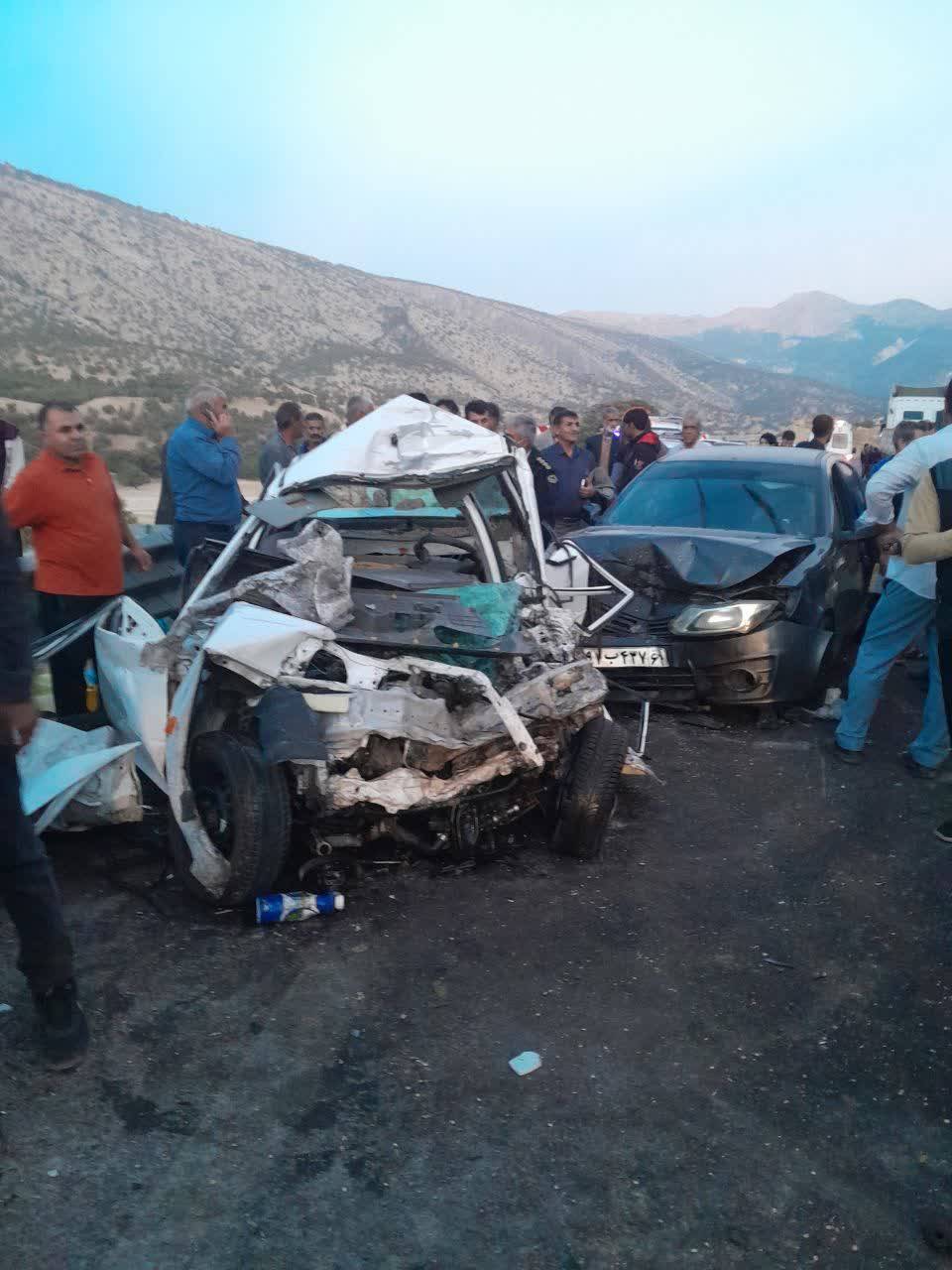 سانحه دلخراش تصادف در جاده پاتاوه - دهدشت یک کشته بر جای گذاشت